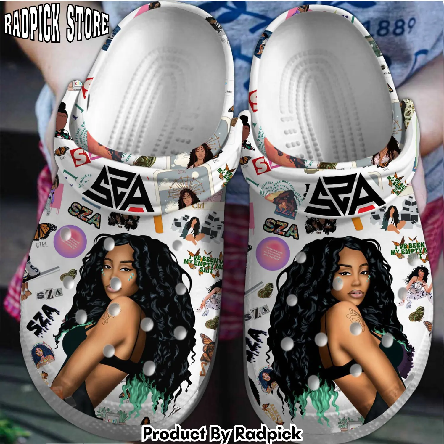 Radpick sza music clogs shoes comfortable for men women nur rp6521005